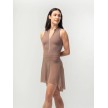 Mara Dancewear Light Brown Short Mesh Skirt