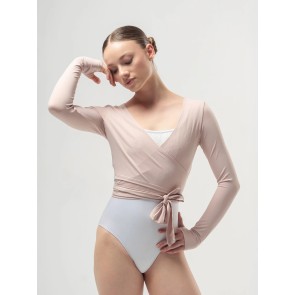 Ballet-Warm-Up-Wrap-Top-Petal-Pink-2-Mara-Dancewear