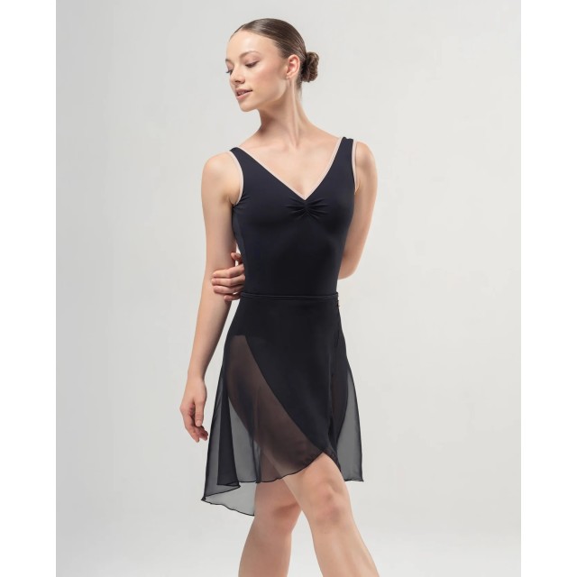 Mara Dancewear Black dames Wrap Balletrokje