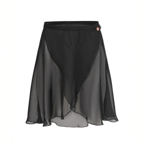 Ballet-Skirt-Wrap-Black-Front-Mara-Dancewear