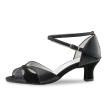 Anna Kern 1142-50 Eunice Zwarte dames Dansschoenen met 5cm Hak