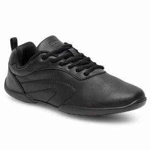 Rumpf Discofox Zwarte Lederen Danssneakers 1630