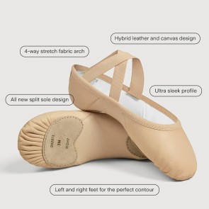 Bloch  Enhance Lederen dames balletschoen S0207L