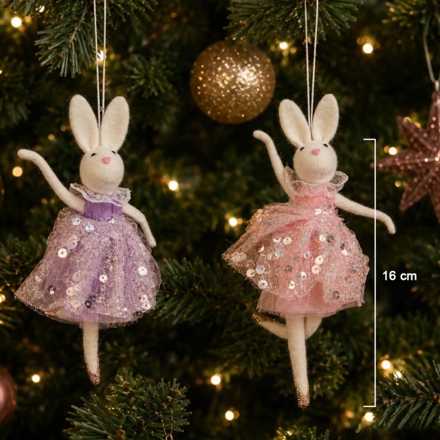 decoratie Dansend Konijntje