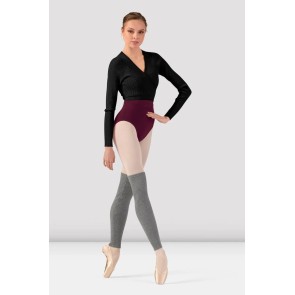 Bloch Mira Dames Gebreide Beenwarmers grijs