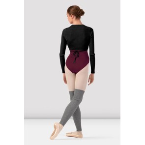 Bloch Mira Dames grijze Gebreide Beenwarmers