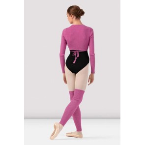 Bloch Mira Dames Gebreide Beenwarmers roze