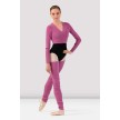 Bloch Nova Dames Dijhoge roze Geribbelde Beenwarmers