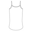 Capezio G00L101 ballettop dames patroon 
