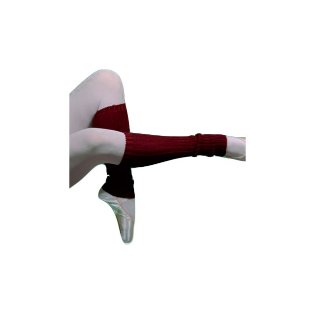 Coppelia beenwarmers donkerrood 