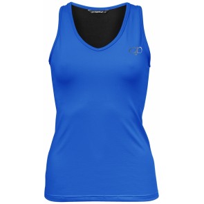 Papillon lange blauwe topje Racerback 10PA2508