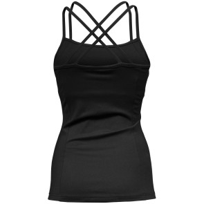 Papillon Zwarte Sport Top met Spaghettibandje 7PA2202