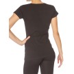 Papillon PA2031 Zwart Shirt met Ronde Hals voor Dames Achterkant