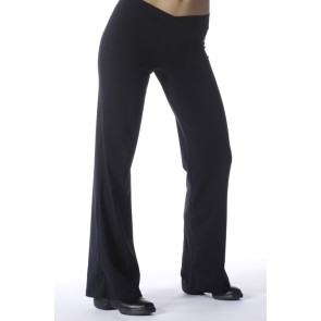 Papillon zwarte dames sportbroek met rechte pijp