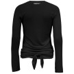 Papillon 10PA2269 balletvest dames lange mouwen zwart achterkant 