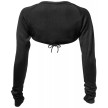 Papillon 9PA2746 balletbolero lange mouwen zwart achterkant 