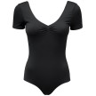 Papillon PA4025 dames balletpak met korte mouw V-hals voorkant