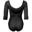 Papillon PA4035 comfortabel dames balletpak met driekwart mouwen achterkant