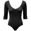 Papillon PA4035 comfortabel dames balletpak met driekwart mouwen voorkant