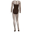 Papillon PA4098 dames academique visnet zwart achterkant 