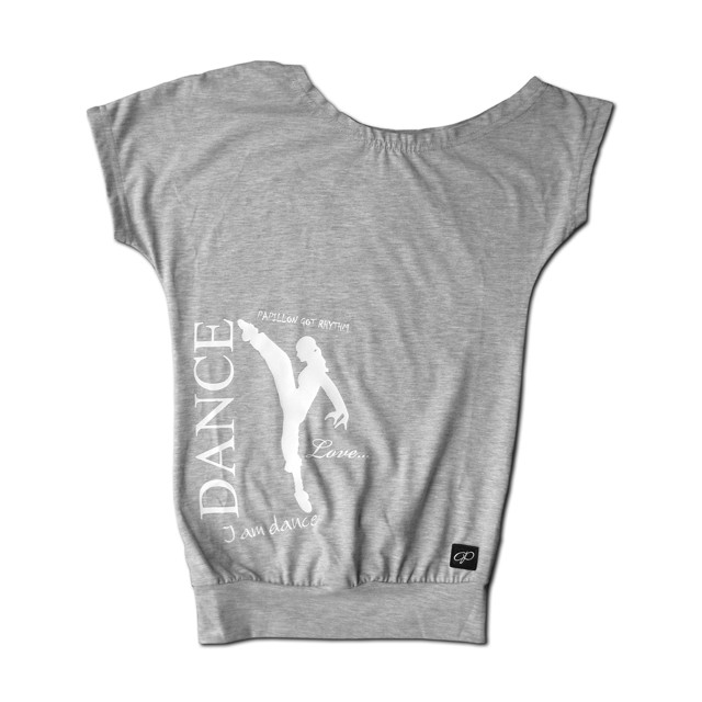 Papillon Off Shoulder Meisjes T-Shirt 136PK2944