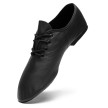SoDanca JZE05 jazzschoenen zwart suede zool