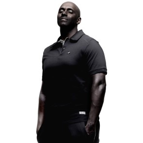 zwart polo shirt voor heren