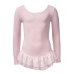 Papillon PK4047 zalmroze balletpakje met lange mouw