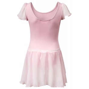 papillon PK4162 kinderballetpakje met rokje en korte mouw 