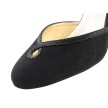 Nueva Epoca Juana Dansschoenen voor Dames gesloten neus zwart met glitter bandje