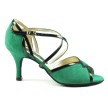 groene exclusive dansschoenen tango schoenen