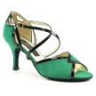 Nueva Epoca Dolores groene dansschoenen