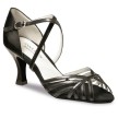 Anna Kern 600-60 zwarte dames dansschoenen met hoge hak voor salsa