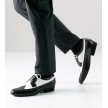 Nueva Epoca Heren dansschoenen Buenos Aires zwart wit chique herenschoen