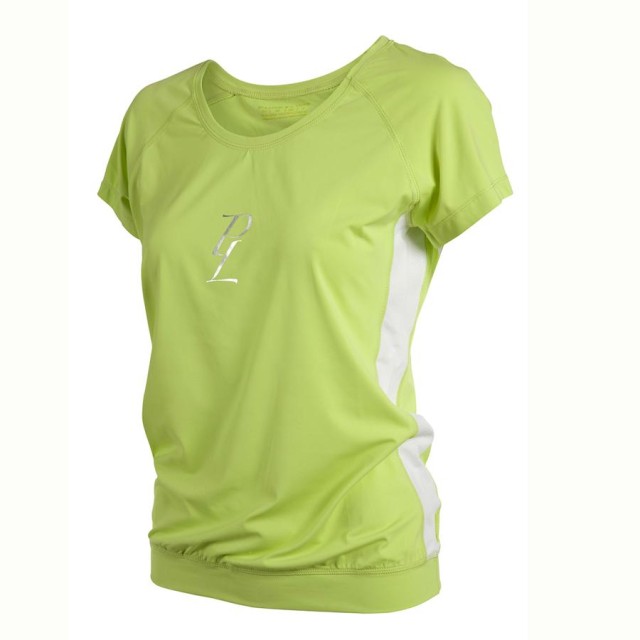 Purelime Raglan Banded Bottom Tee