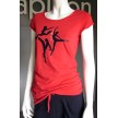 Papillon Korte Mouwen T-shirt voor Vrouwen 233PA2908