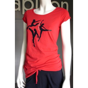 Papillon Korte Mouwen T-shirt voor Vrouwen 233PA2908