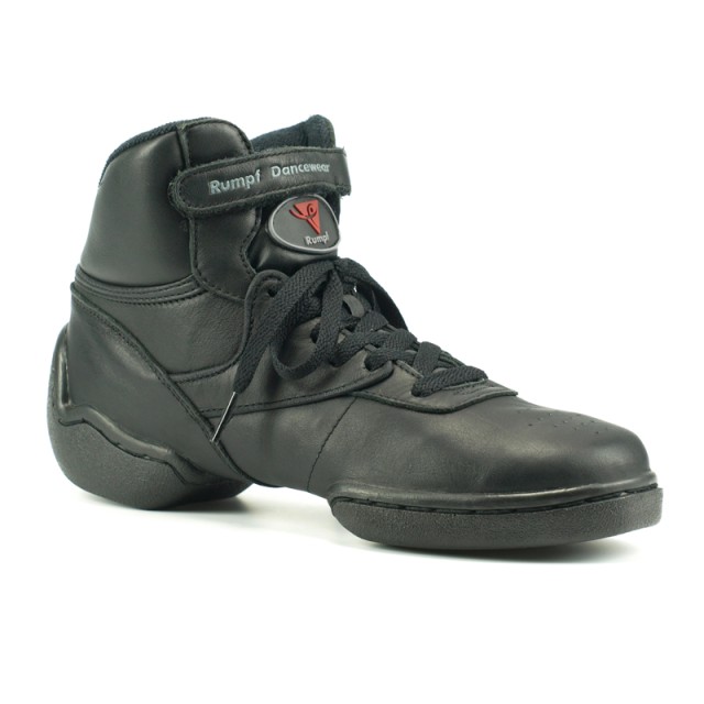 Rumpf Hoge zwarte danssneakers Classic 1
