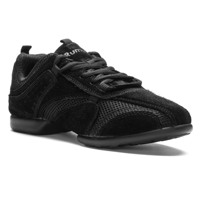 Rumpf Nero zwarte Danssneakers met splitzool