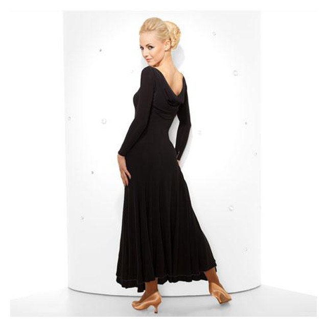 Chrisanne Cowl Back Ballroom Dress