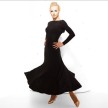 black ballroom dress