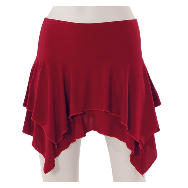 Hoerev Vrouwen Meisjes Volwassen Sheer Wrap Rok Ballet Dance Dancewear,Groen,13-14 jaar