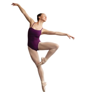 Capezio Geometric strap camisole leotard 10191