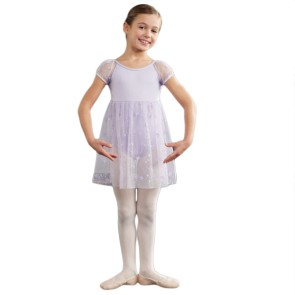 Capezio Empire Puff Sleeve Dress 10126C