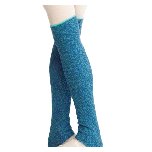 Capezio beenwarmers voor ballet blauw