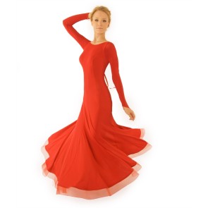 Very Zofcin Ballroom Trainingsjurk Dames Rood