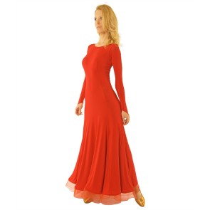 Very Zofcin Ballroom Trainingsjurk Dames Rood