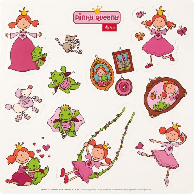 Sigikid Magneetset Pinky Queeny Ballet