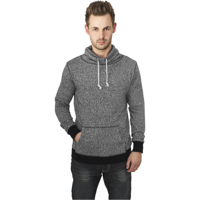 Urban Classics Melange High Neck Knitted Crew