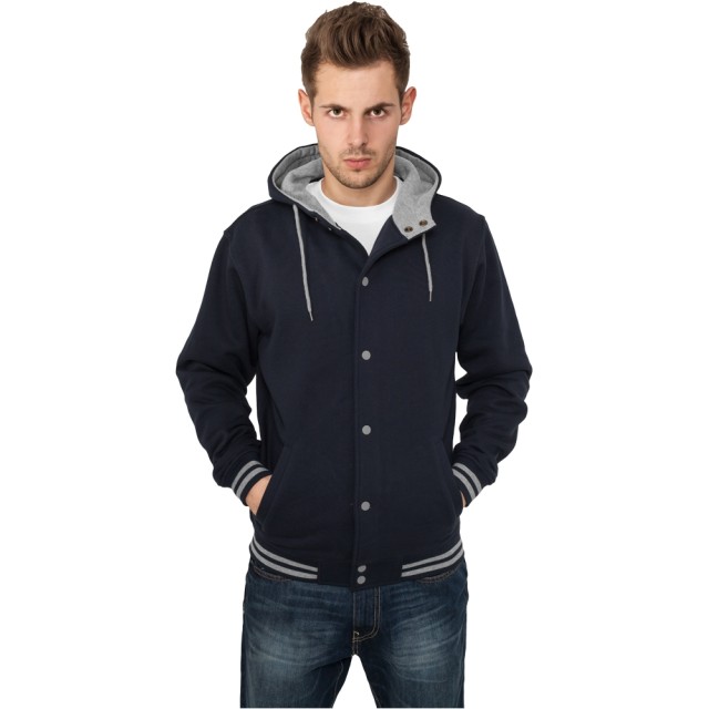 Urban Classics Hooded College Sweatjacket